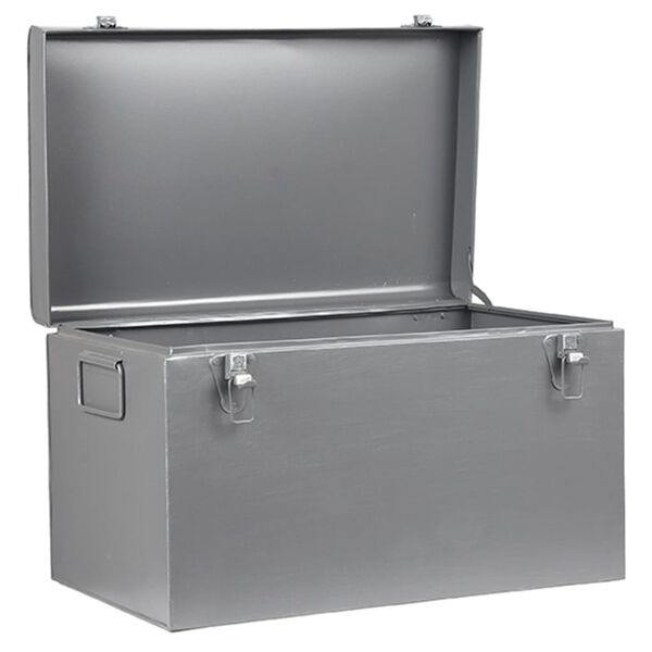 LABEL51 kutija za pohranu Vintage 40 x 20 x 25 cm M antikno siva