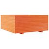 vidaXL Vrtna sadilica vo&scaron;tano smeđe boje 110x110x49,5 cm od borovine