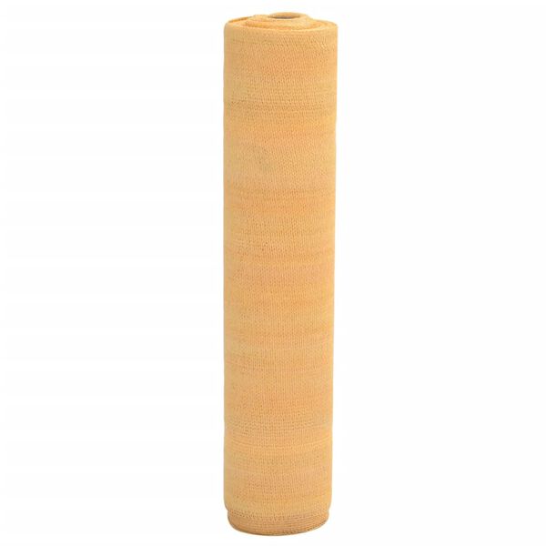 vidaXL Mreža za privatnost boja pijeska 1 x 25 m HDPE 75 g/m&sup2;