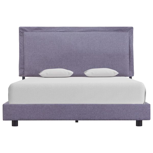 vidaXL Okvir za krevet od tkanine svjetlosivi 140 x 200 cm