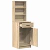 vidaXL Highboard Sonoma hrast 40 x 40,5 x 135 cm Konstruirano drvo
