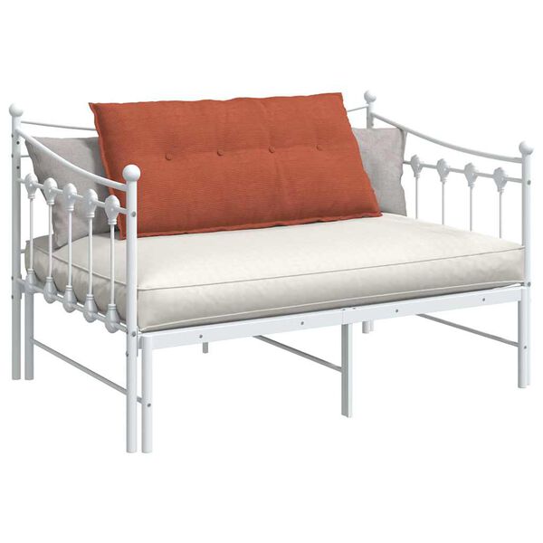 vidaXL Jastuk za leđa Crvena narančasta 100 x 50 cm Kordura tekstil