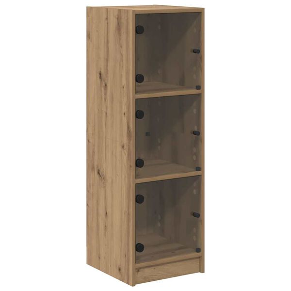 vidaXL Highboard Umjetnički hrast 35 x 37 x 109 cm Konstruirano drvo