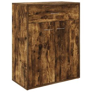 vidaXL Komoda boja dimljenog hrasta 60x30x75 cm od konstruiranog drva