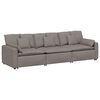 vidaXL Modularna sofa s jastucima boje taupe