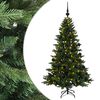 vidaXL Umjetno božićno drvce s kuglicom 120 cm 150 LED lampica