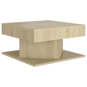 vidaXL Stolić za kavu boja hrasta sonome 57x57x30 cm konstruirano drvo