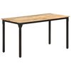 vidaXL Blagovaonski stol 140 x 70 x 76 cm od grubog drva manga