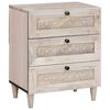 vidaXL Noćni ormar Bijela 50 x 33 x 62 cm Konstruirano drvo