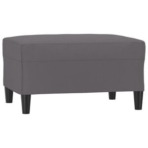 vidaXL Tabure sivi 70 x 55 x 41 cm od umjetne kože