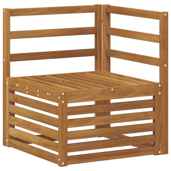 vidaXL Setovi sofa 8 pcs Prirodna Čvrsto drvo akacije