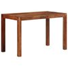 vidaXL Blagovaonski stol 120x60x76 cm puno drvo bagrem