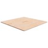 vidaXL Četvrtasta stolna ploča 80 x 80 x 1,5 cm netretirana hrastovina