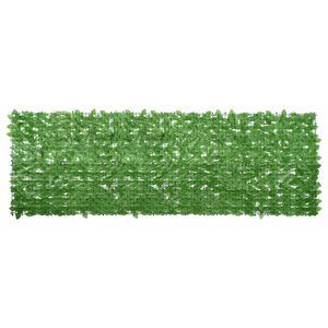 vidaXL Balkonski zastor sa zelenim li&scaron;ćem 300 x 100 cm
