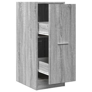 vidaXL Ormarić za lijekove boja hrasta 30x41x77,5 cm konstruirano drvo