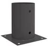 vidaXL Okrugli sidri&scaron;te u zemlji 12 pcs Antracit 15 x 15 x 15 cm Metal