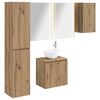 vidaXL Set ormarića za kupaonicu 5 pcs Hrast artisan 53 x 15,5 x 70 cm