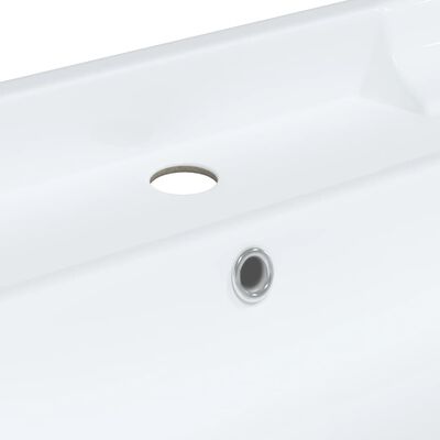 vidaXL Kupaonski umivaonik bijeli 91,5x48x23 cm pravokutni keramički