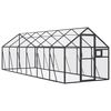 vidaXL Kavez za ptice antracit 1,79x6x1,85 m aluminijski