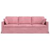 vidaXL Sofa Ružičasta 228 x 78 x 80 cm Bar&scaron;un