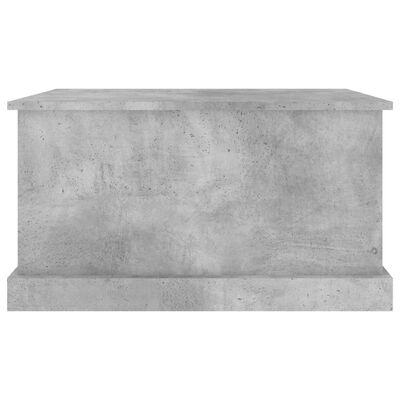 vidaXL Kutija za pohranu boja betona 70 x 40 x 38 cm konstruirano drvo