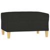 vidaXL Tabure crni 70 x 55 x 41 cm od tkanine