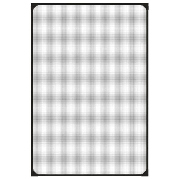 vidaXL Magnetski prozorski zaslon protiv insekata antracit 80x120 cm