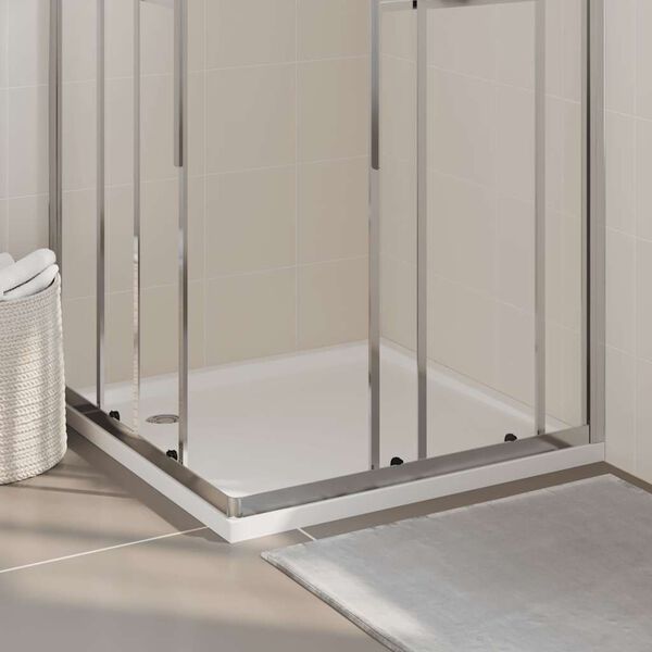 vidaXL Četvrtasta ABS tuš-kada 90 x 90 cm