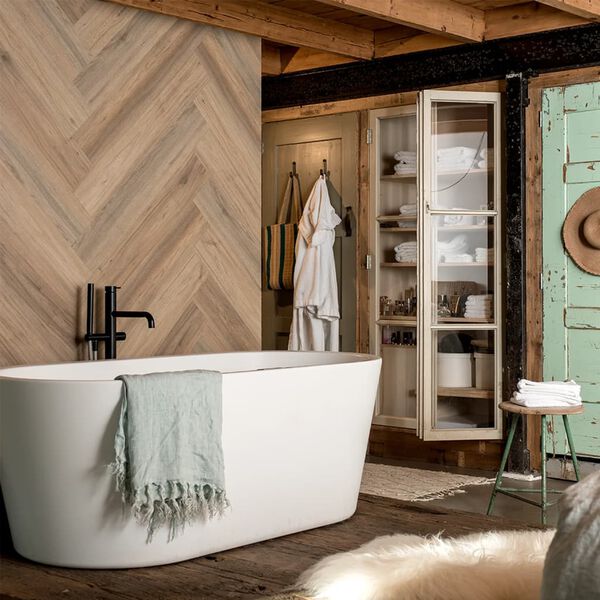 WallArt zidne obloge 30 kom GL-WA27 s izgledom hrastovine svjetlosmeđe