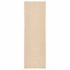 vidaXL Tepih ZIZUR bež 80 x 250 cm s izgledom jute unutarnji i vanjski