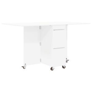vidaXL Blagovaonski stol 2 pcs 140 x 80 x 77 cm Konstruirano drvo