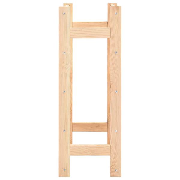 vidaXL Stalak za vino za 20 boca od borovine