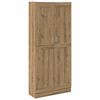 vidaXL Visoka ploča Artisan hrast 82,5x30,5x185 cm izrađeno drvo