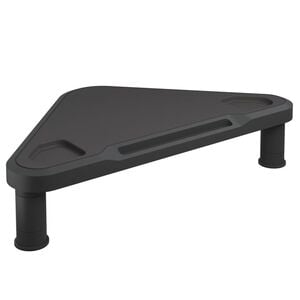 vidaXL Kutni stalak za monitor crni 49 x 28 x 10,5 cm