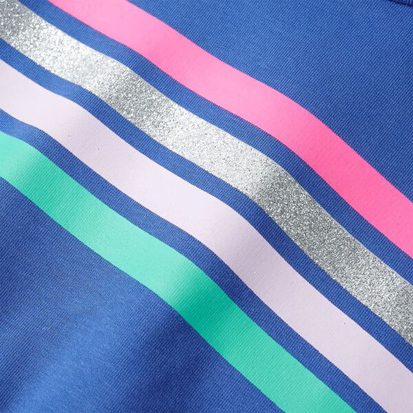 Dječja haljina s vezicom kobaltnoplava 128