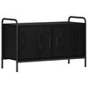 vidaXL TV ormar 79,5 x 33 x 50 cm Crni hrast Konstruirano drvo