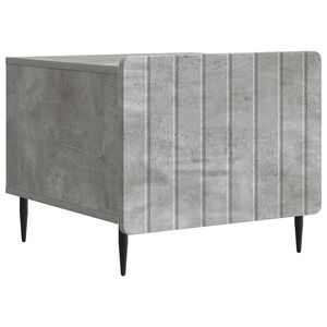 vidaXL Kava Stol Betonska siva 49 x 50 x 42 cm Konstruirano drvo