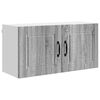 vidaXL Ormar za Zid PORTO Siva Sonoma 80 x 31 x 40 cm