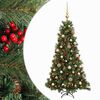 vidaXL Umjetno božićno drvce s kuglicom 150 cm 150 LED lampica