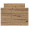vidaXL Okvir kreveta bez madraca boja hrasta artisan 100x200 cm
