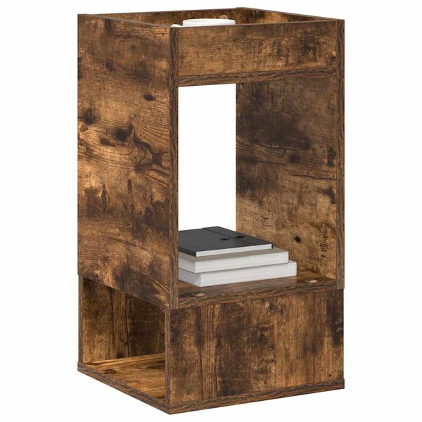 vidaXL Konačna Stolić Dimljeni hrast 30 x 30 x 56 cm Konstruirano drvo