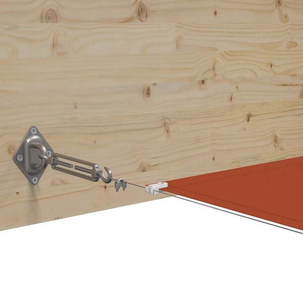 vidaXL Okomita tenda terakota 180 x 1000 cm od tkanine Oxford