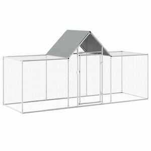 vidaXL Koko&scaron;injac od pocinčanog čelika 3 x 1 x 1,5 m