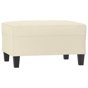 vidaXL Tabure krem 70 x 55 x 41 cm od umjetne kože