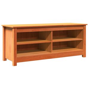 vidaXL Klupa za pohranu 110 x 38 x 45,5 cm Masivna borovina