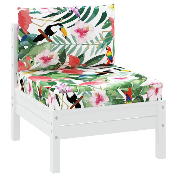 vidaXL Jastuci za palete 3 kom raznobojni od tkanine Oxford