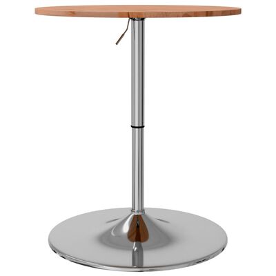 vidaXL Barski stol Ø 60x89,5 cm od masivne bukovine