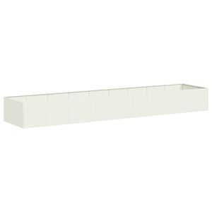 vidaXL Sadilica bijela 360x80x40 cm od čelika