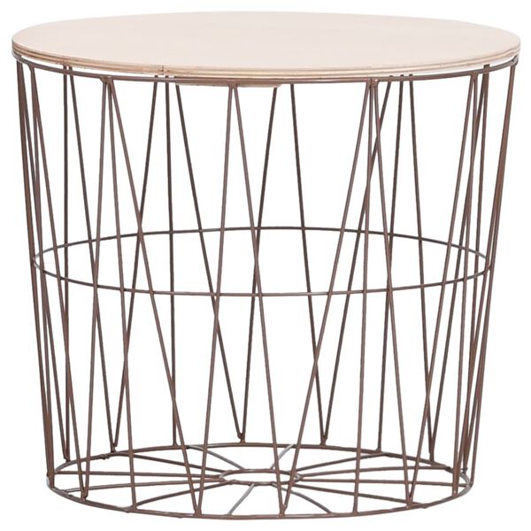 vidaXL Stolić za kavu 4 kom bakreni