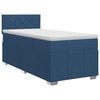 vidaXL Boxspring krevet s madracem Plava 80 x 200 cm Tkanina